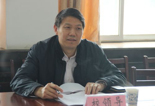 校党委副书记王文贵一行赴太阳成官网调研