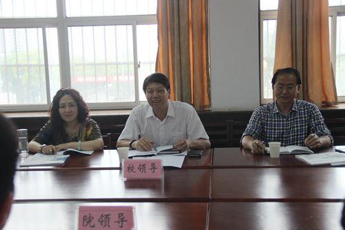 校党委副书记王文贵一行赴太阳成官网调研基层党建工作